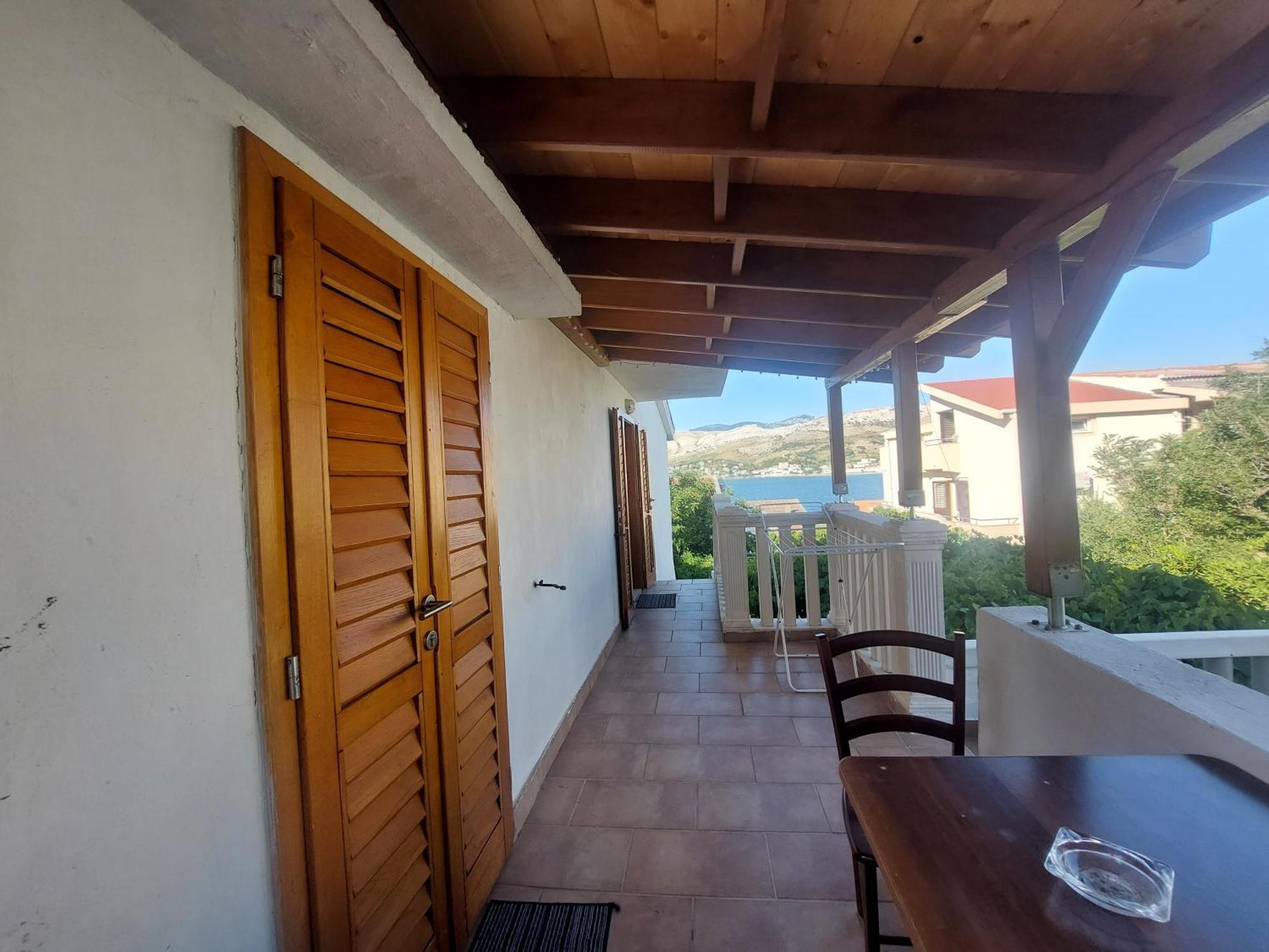 Studio Apartment Iva - 50 M From The Sea-Balcony Pag Town Eksteriør bilde